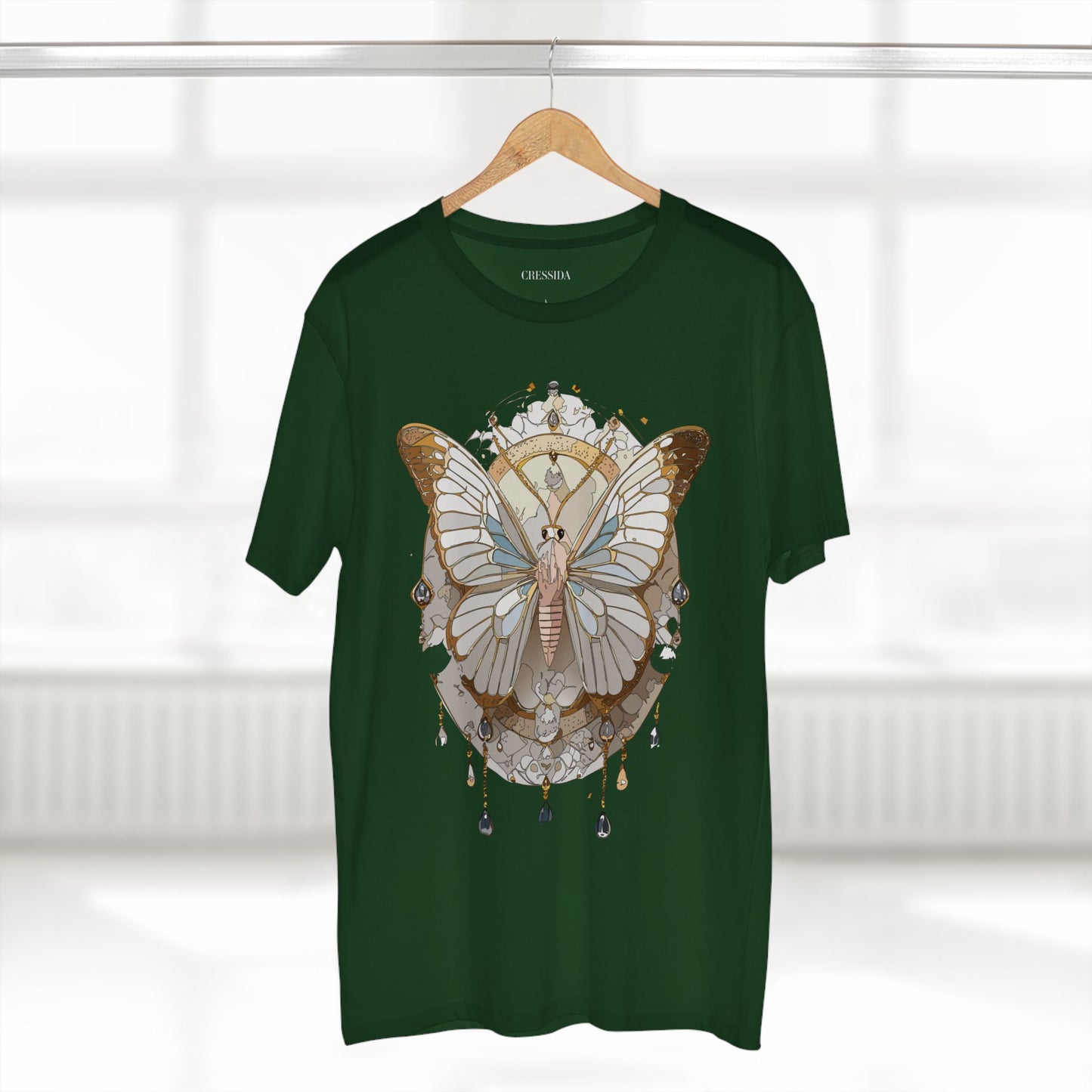 Butterfly shirt, Shirt with Butterfly, Tee Shirt with Antique Butterfly