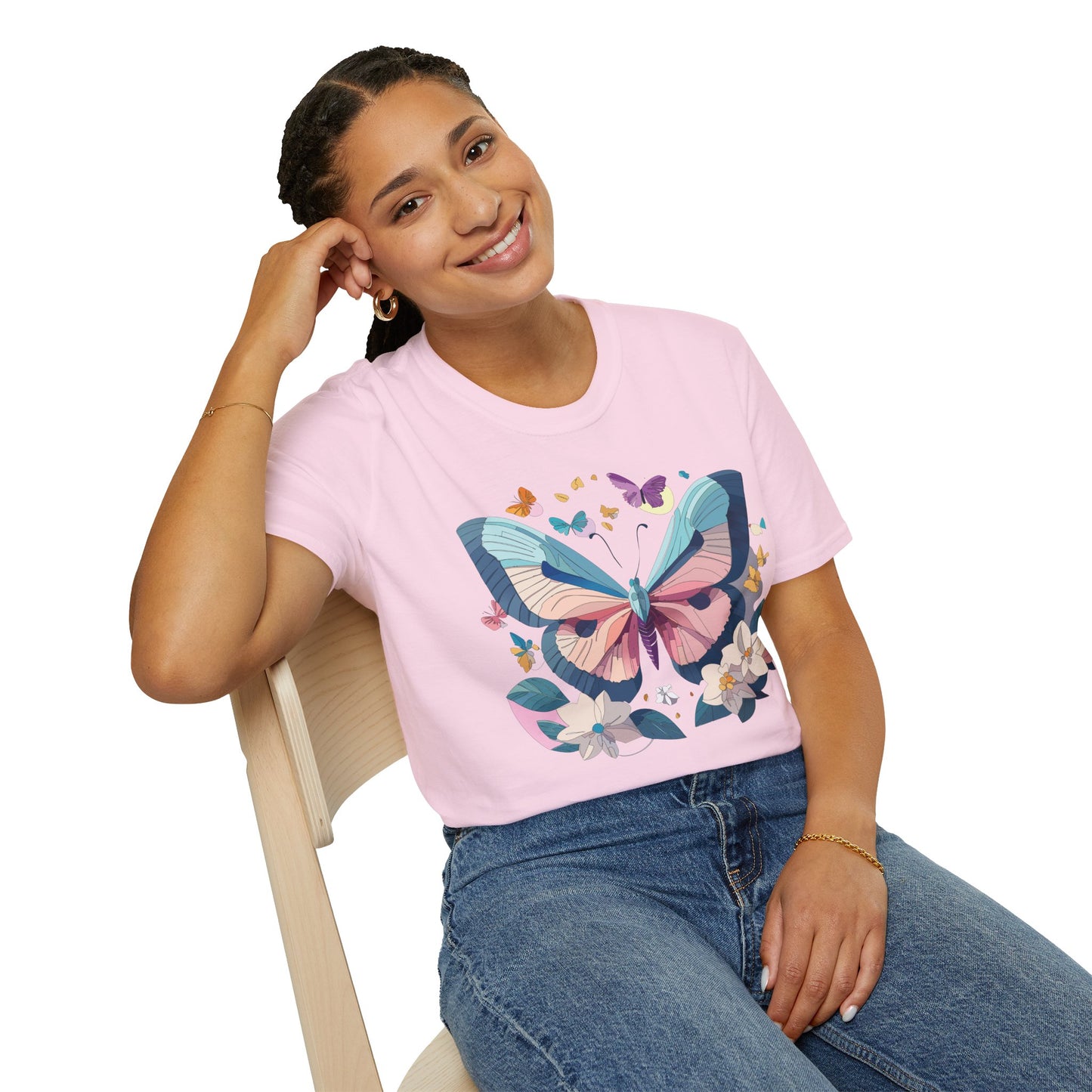 Butterfly Shirt, T Shirt with Butterfly, Monarch Shirt
