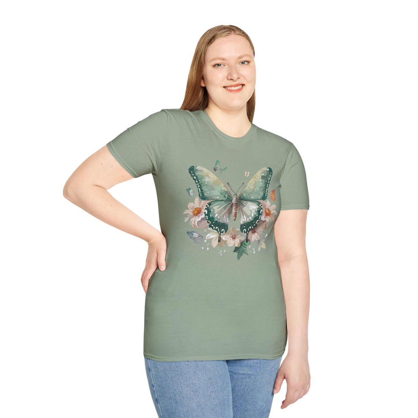 Butterfly Shirt, T Shirt with Butterfly, Monarch Shirt