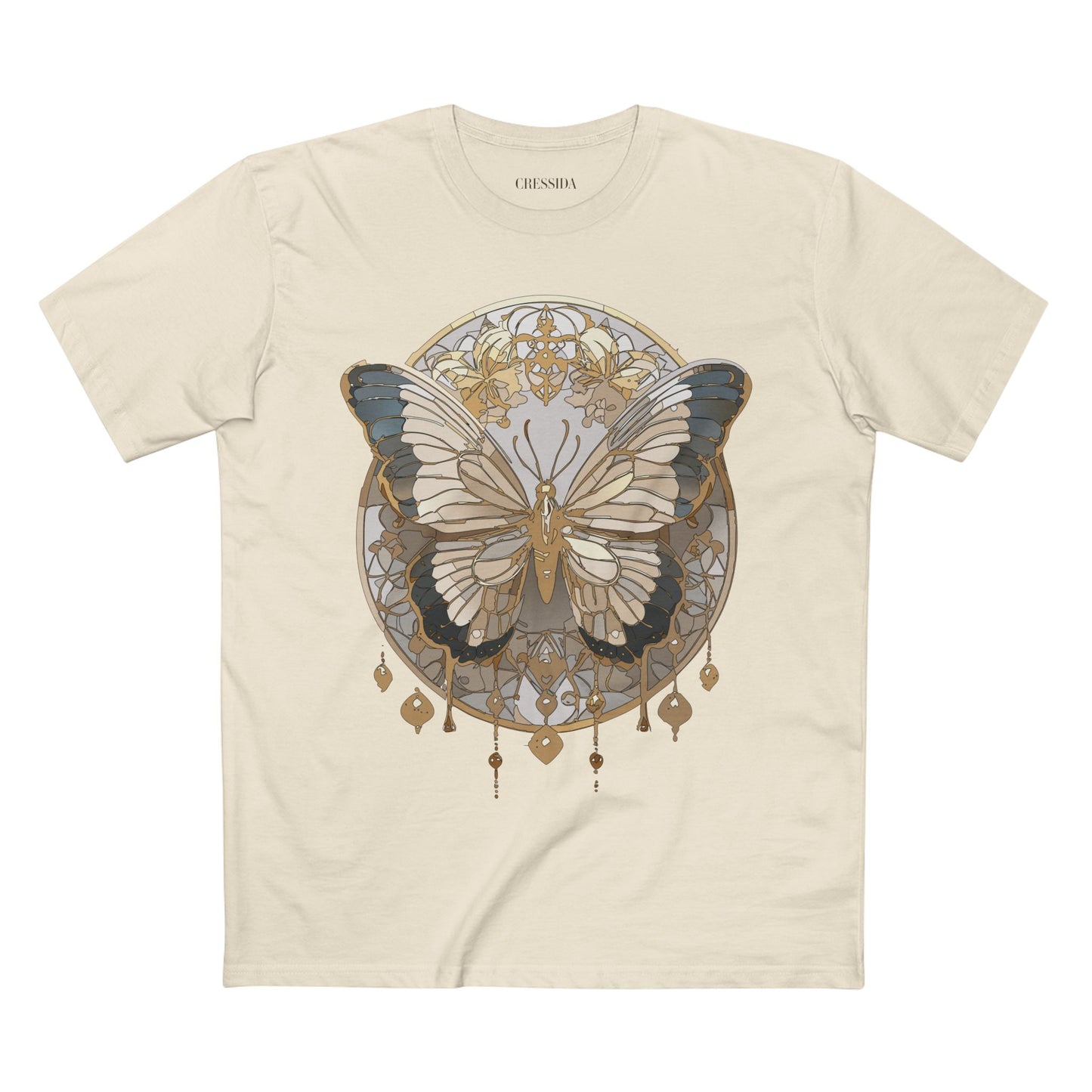 Butterfly shirt, Shirt with Butterfly, Tee Shirt with Antique Butterfly