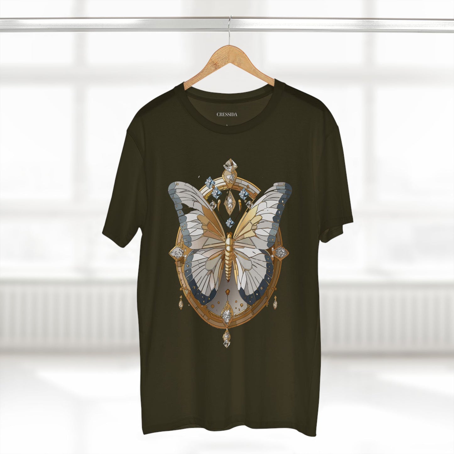 Butterfly shirt, Shirt with Butterfly, Tee Shirt with Antique Butterfly