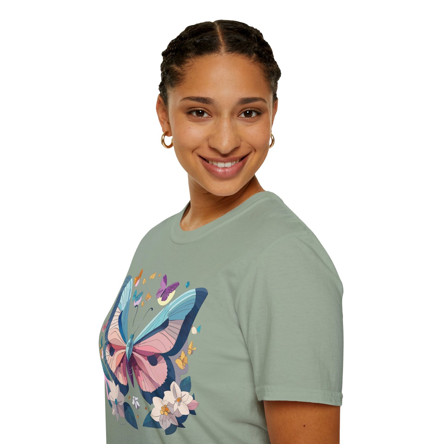Butterfly Shirt, T Shirt with Butterfly, Monarch Shirt