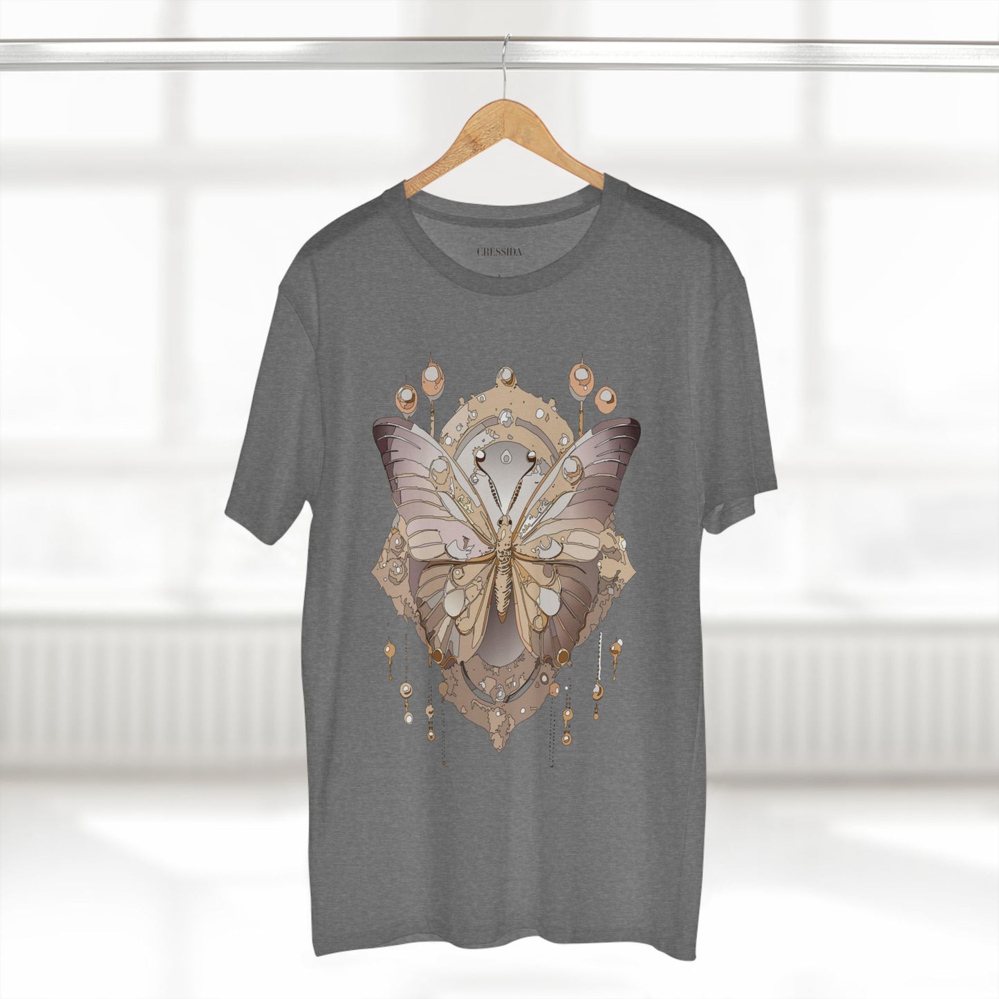 Butterfly shirt, Shirt with Butterfly, Tee Shirt with Antique Butterfly