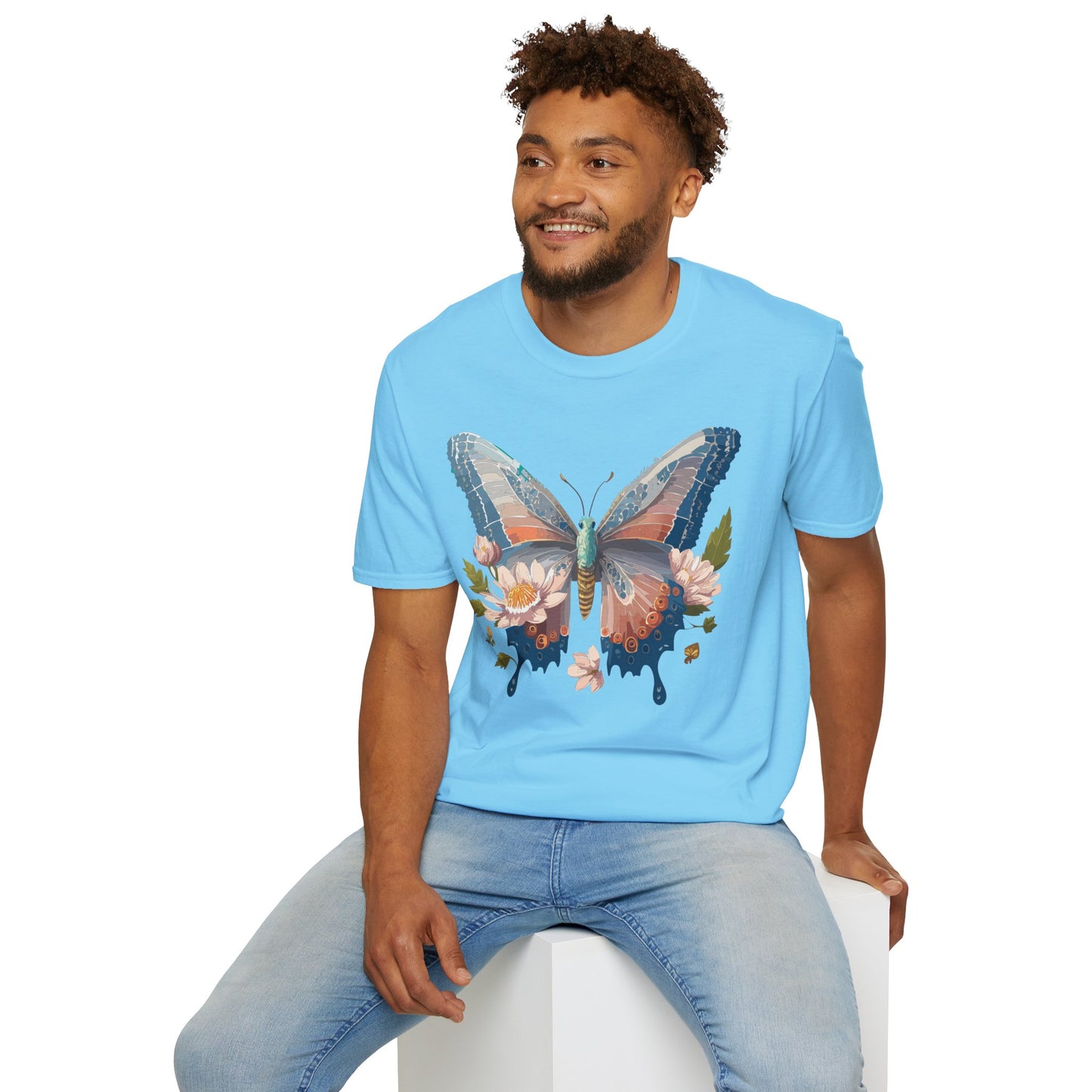 Butterfly Shirt, T Shirt with Butterfly, Monarch Shirt