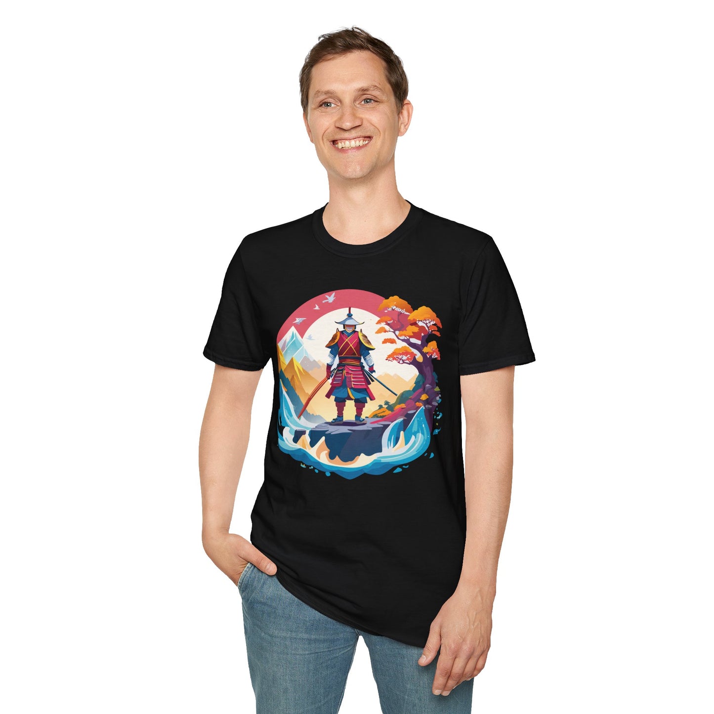 Samurai Shirt, Samurai Tee, T-Shirt with Samurai