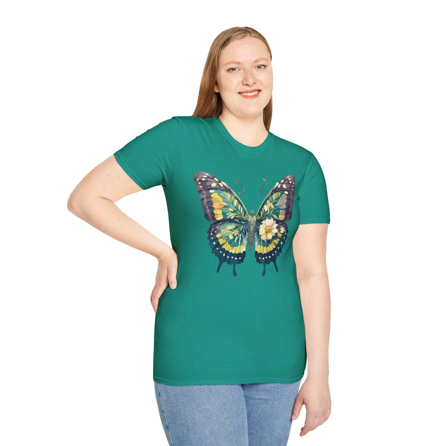 Butterfly Shirt, T Shirt with Butterfly, Monarch Shirt