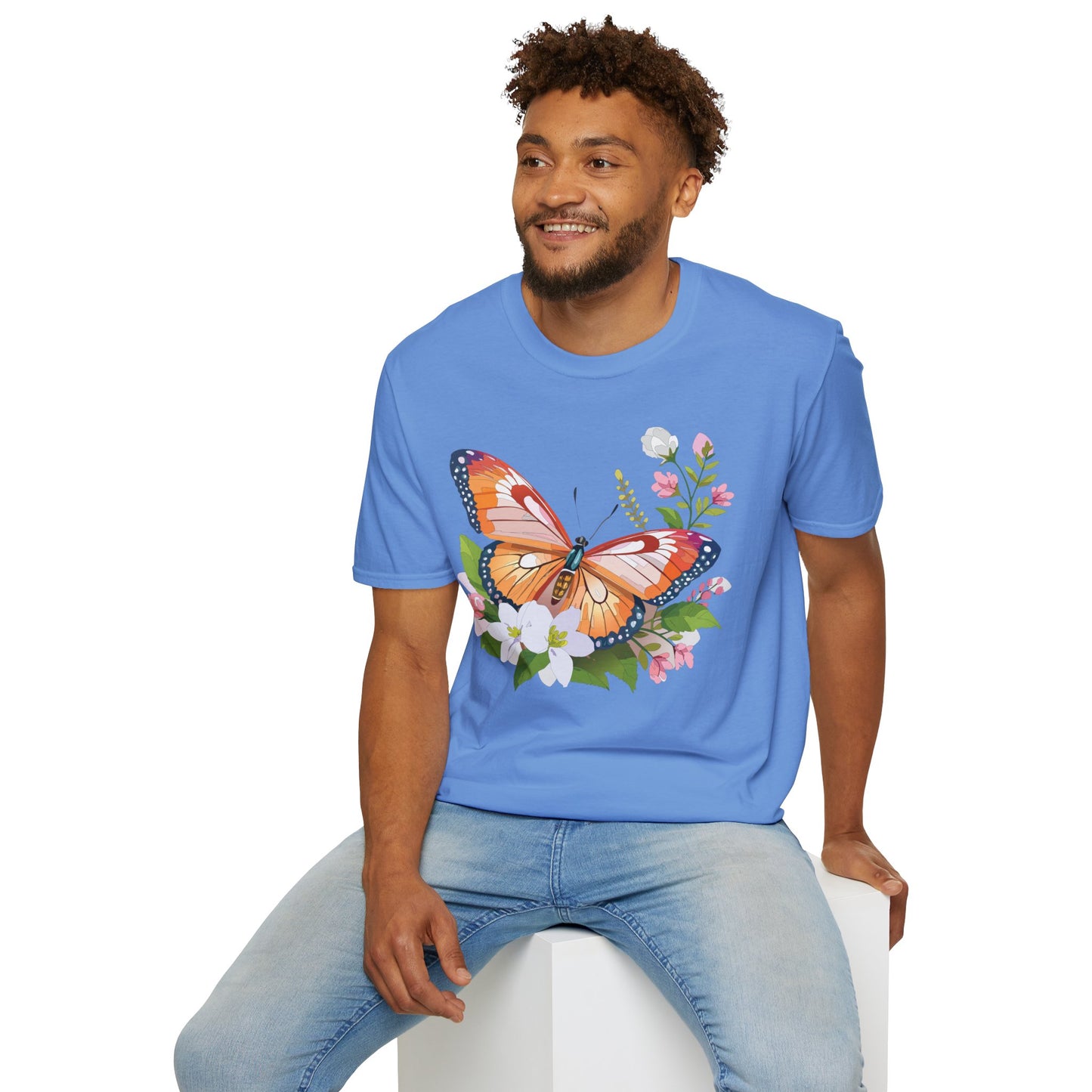 Butterfly Shirt, T Shirt with Butterfly, Monarch Shirt