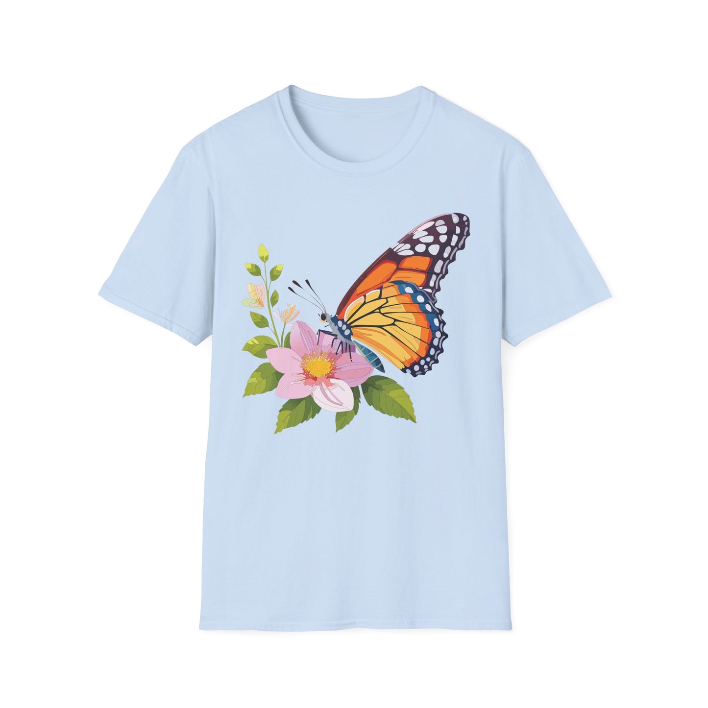 Butterfly Shirt, T Shirt with Butterfly, Monarch Shirt