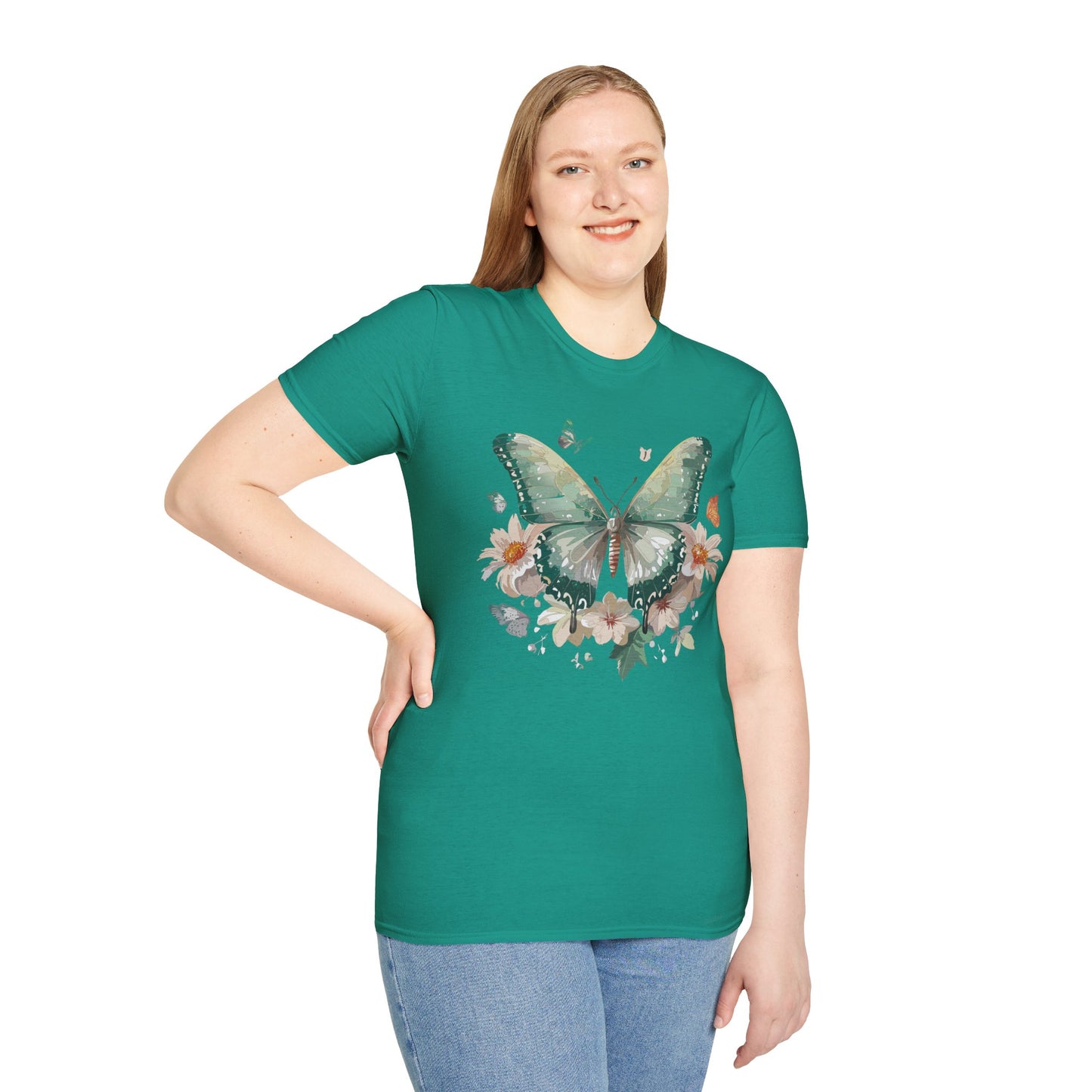 Butterfly Shirt, T Shirt with Butterfly, Monarch Shirt
