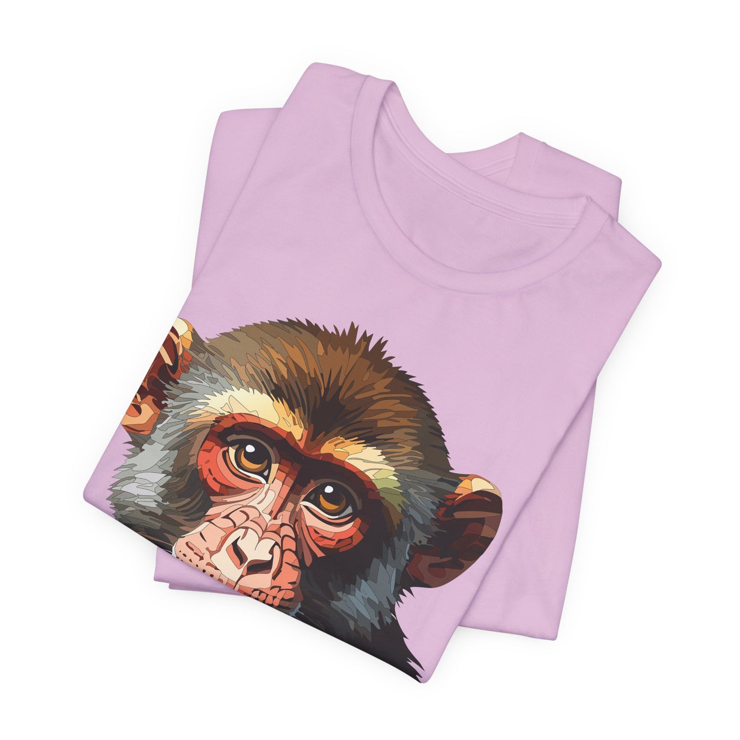 Unisex Animal Shirt, Tee Shirt with Animals, Art Design Tee Shirt, Wild Animals Shirt