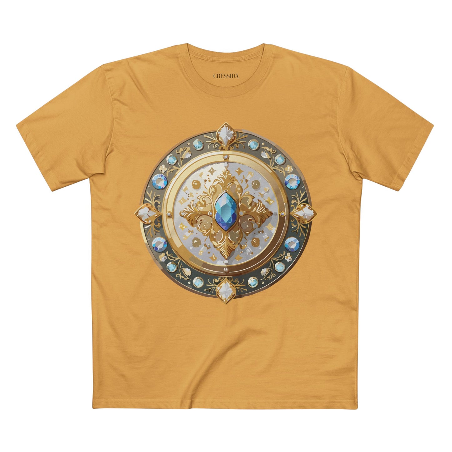 Medallion Shirt, Shirt with Medallion, Tee Shirt with Medal