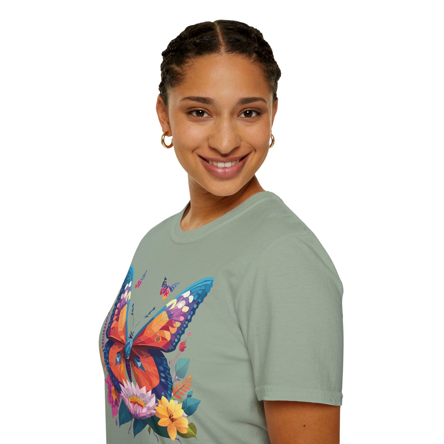 Butterfly Shirt, T Shirt with Butterfly, Monarch Shirt