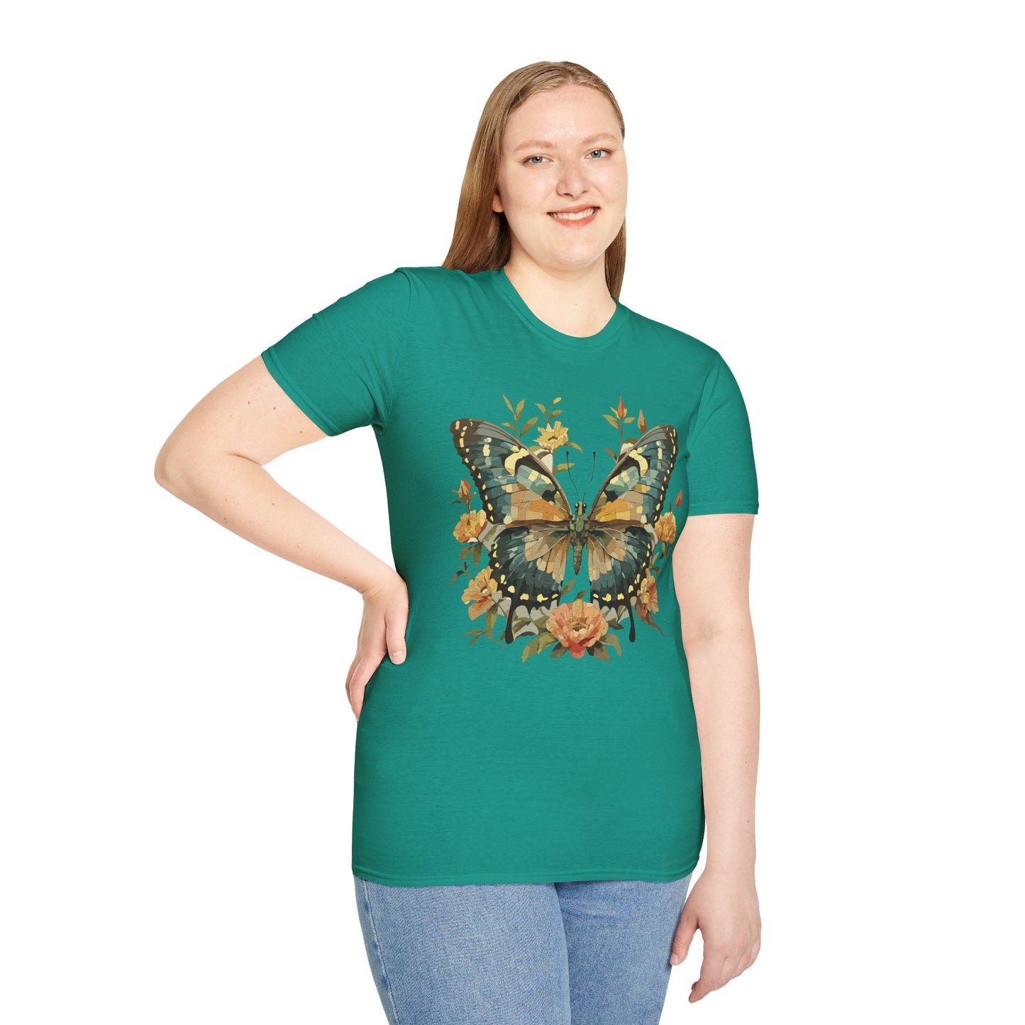 Butterfly Shirt, T Shirt with Butterfly, Monarch Shirt