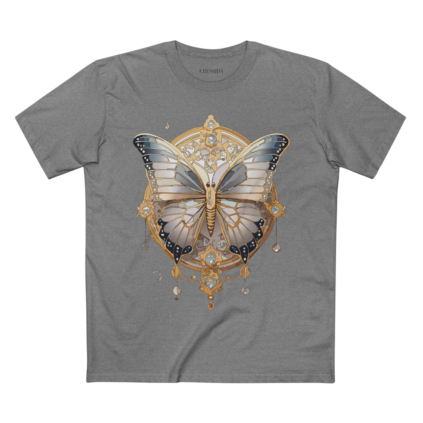 Butterfly shirt, Shirt with Butterfly, Tee Shirt with Antique Butterfly