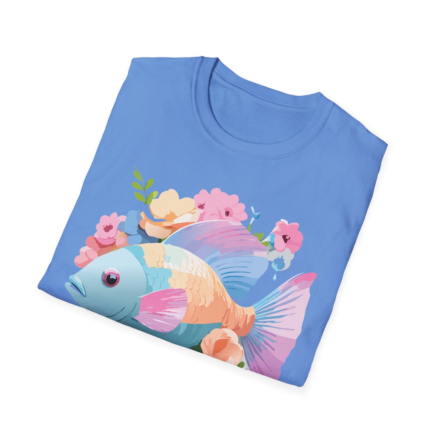 Fish Art Design Shirt, T Shirt with Fish, Graphic Shirt, Tee Shirt with Graphic Design, Shirt with Fish Graphic Art