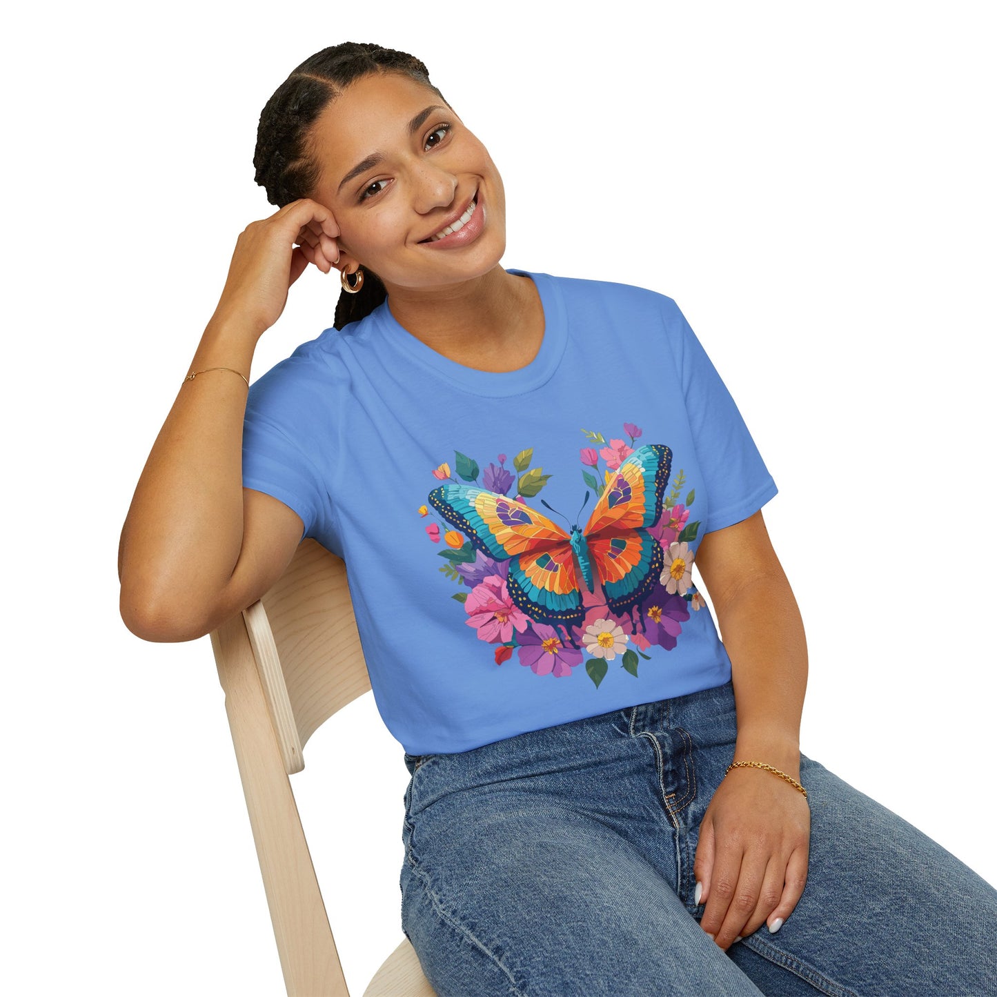 Butterfly Shirt, T Shirt with Butterfly, Monarch Shirt