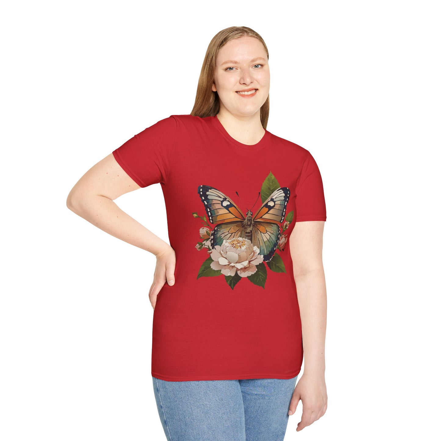 Butterfly Shirt, T Shirt with Butterfly, Monarch Shirt