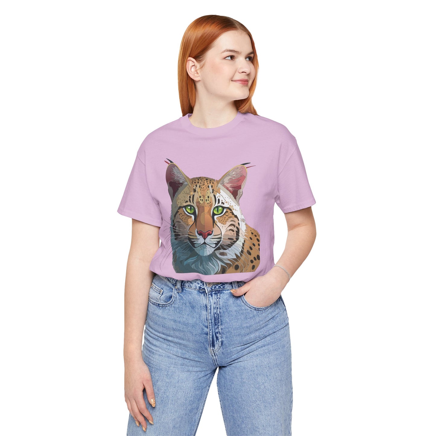 Unisex Animal Shirt, Tee Shirt with Animals, Art Design Tee Shirt, Wild Animals Shirt