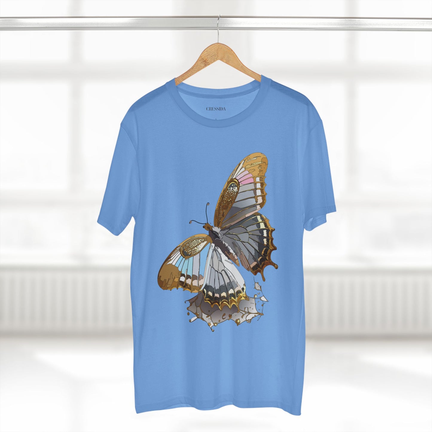 Butterfly shirt, Shirt with Butterfly, Tee Shirt with Antique Butterfly