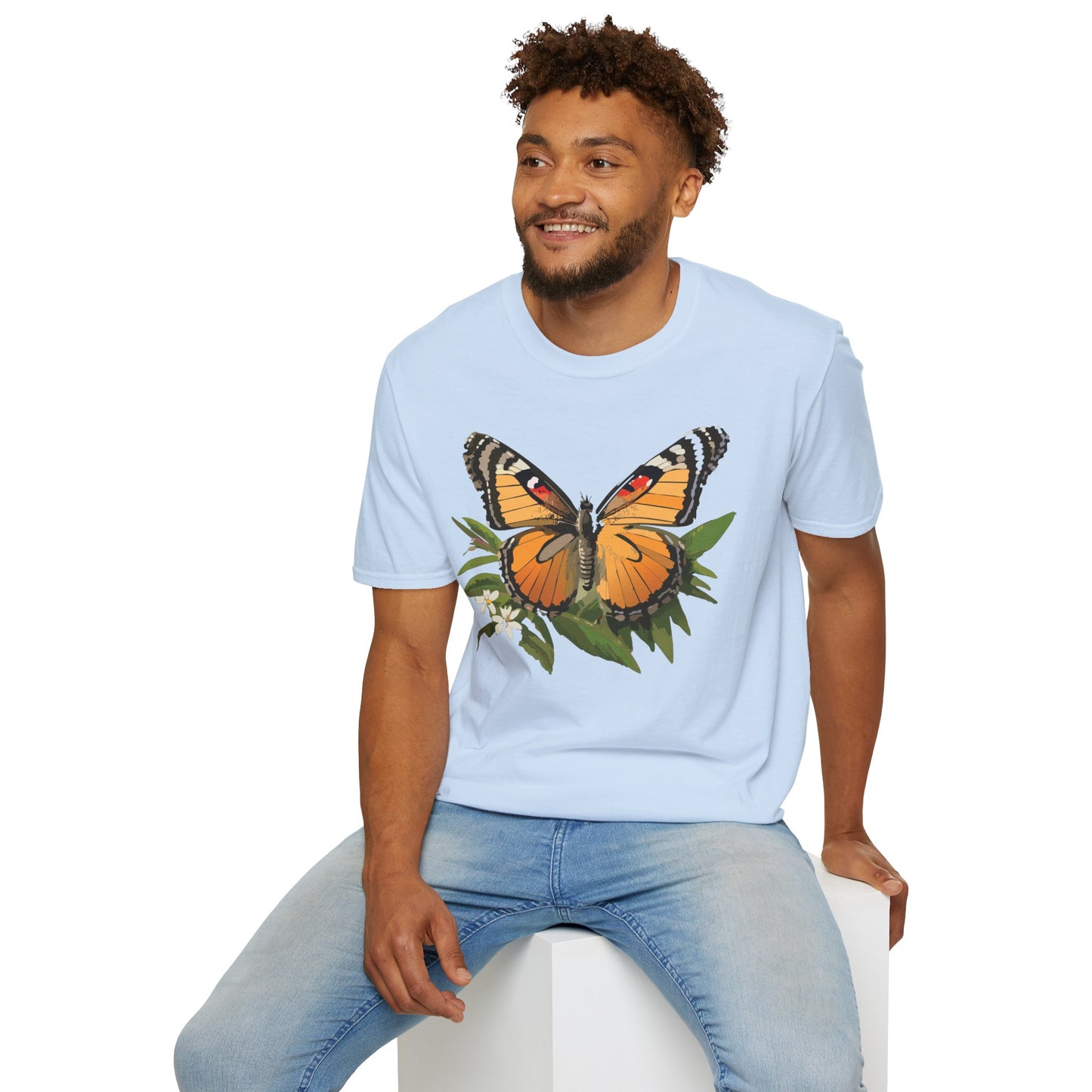 Butterfly Shirt, T Shirt with Butterfly, Monarch Shirt