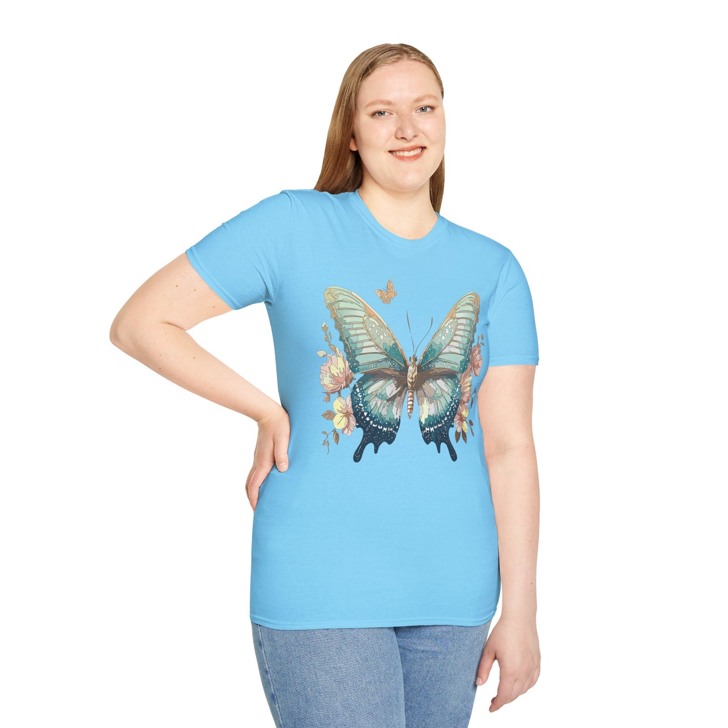 Butterfly Shirt, T Shirt with Butterfly, Monarch Shirt