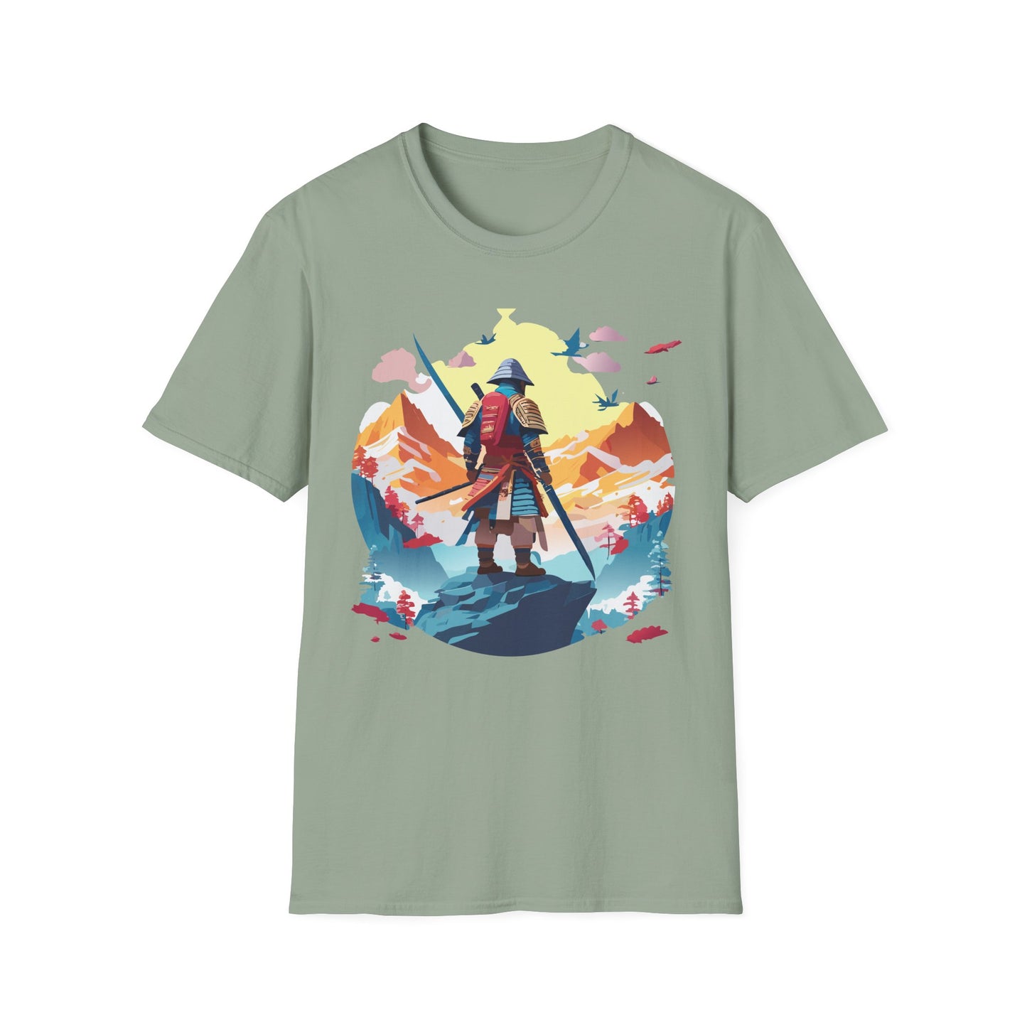 Samurai Shirt, Samurai Tee, T-Shirt with Samurai