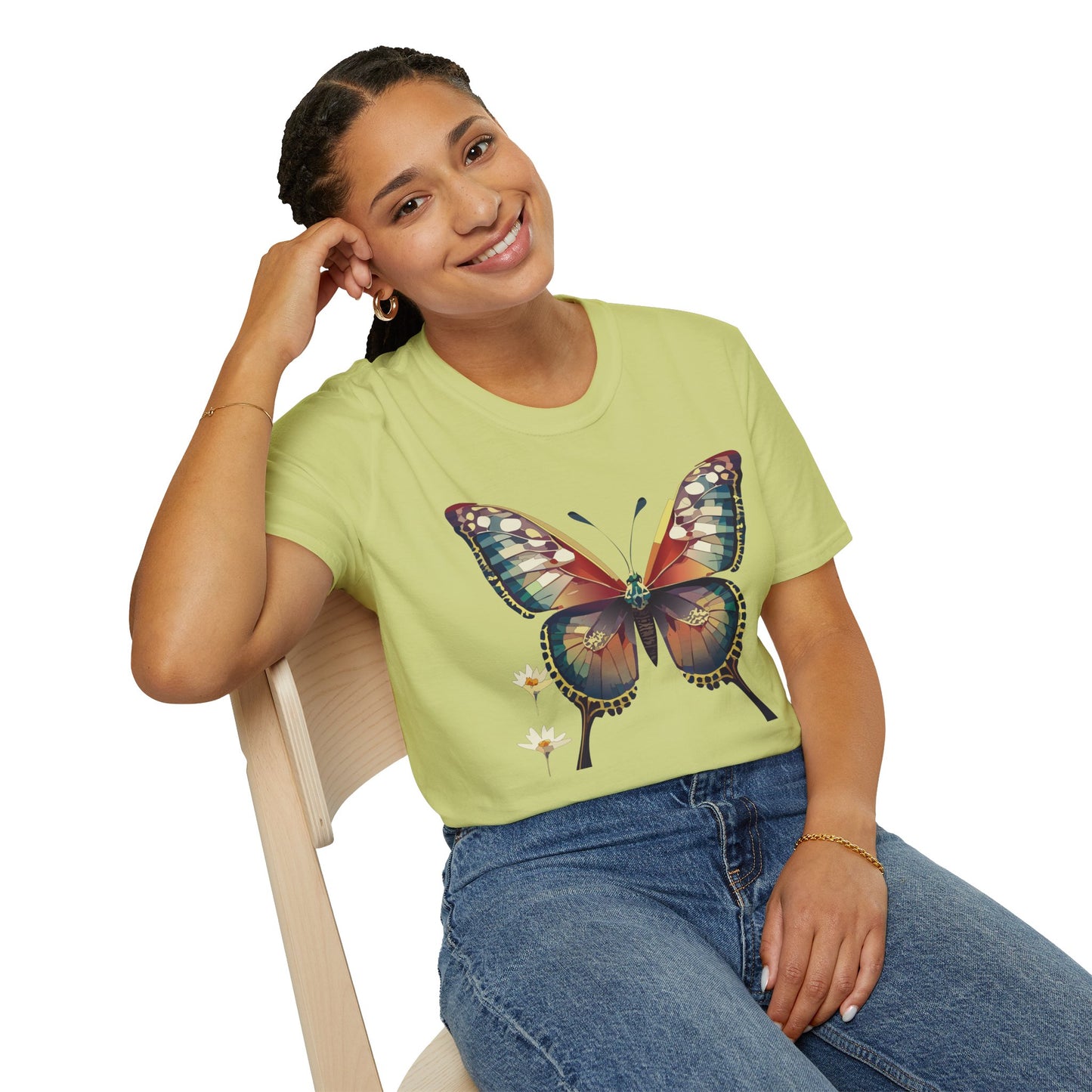 Butterfly Shirt, T Shirt with Butterfly, Monarch Shirt