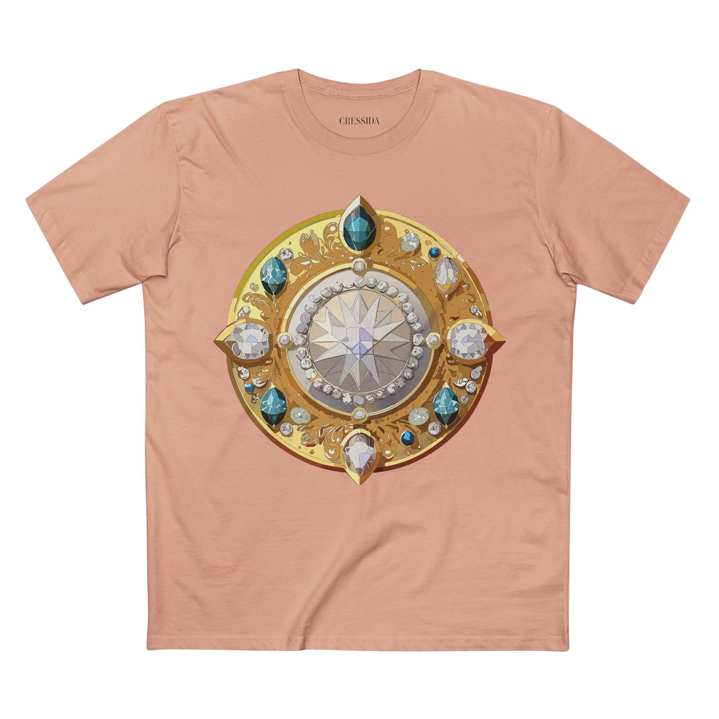 Medallion Shirt, Shirt with Medallion, Tee Shirt with Medal