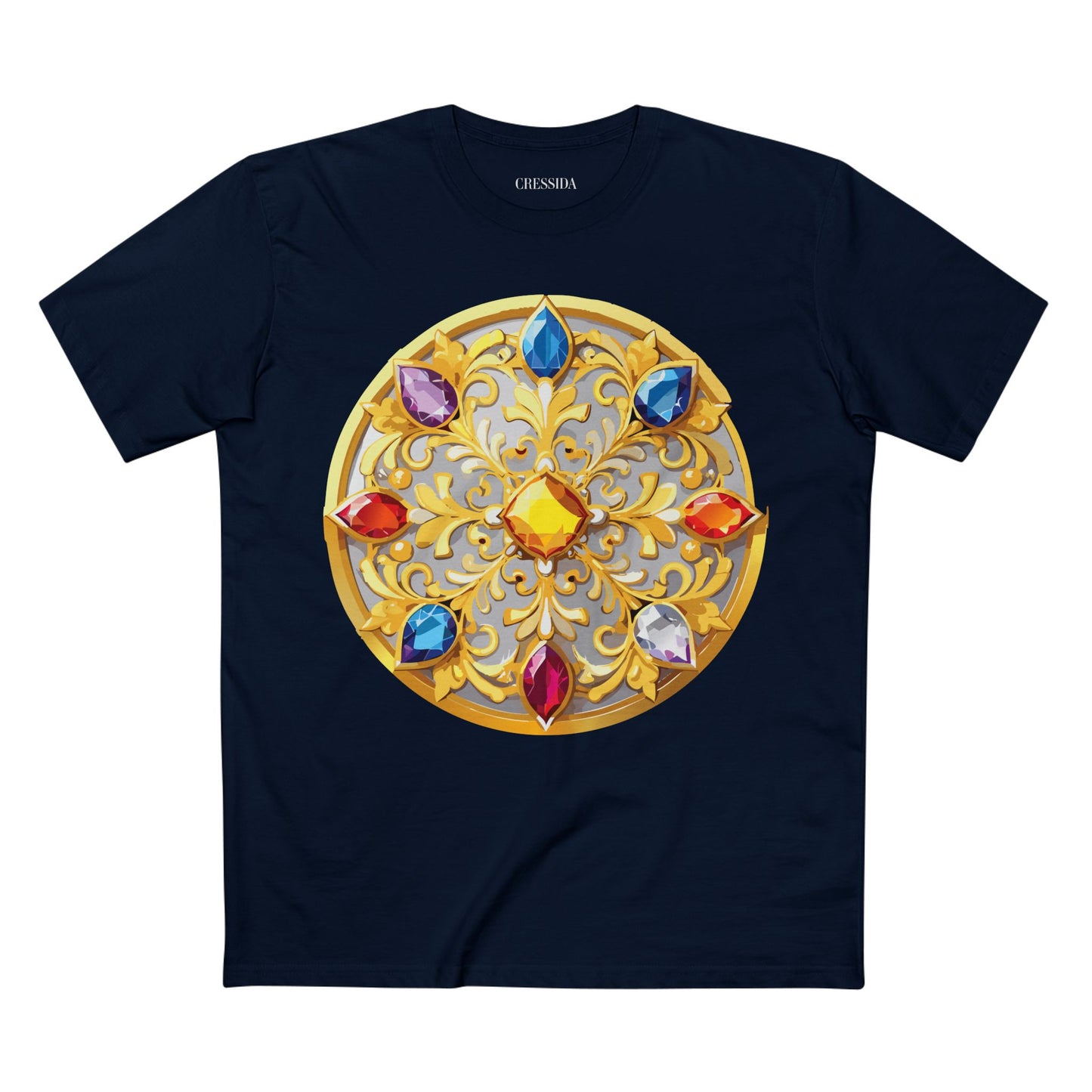 Medallion Shirt, Shirt with Medallion, Tee Shirt with Medal
