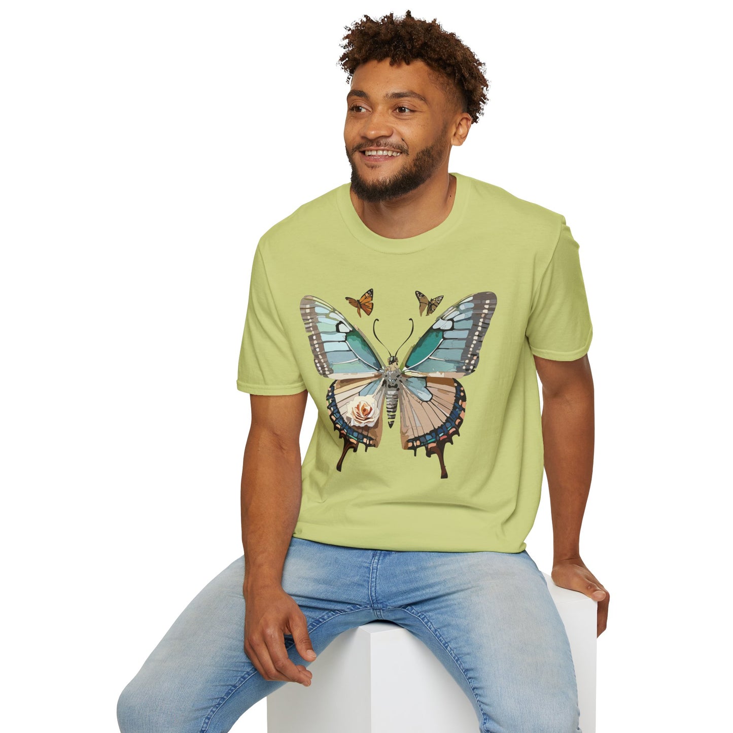 Butterfly Shirt, T Shirt with Butterfly, Monarch Shirt