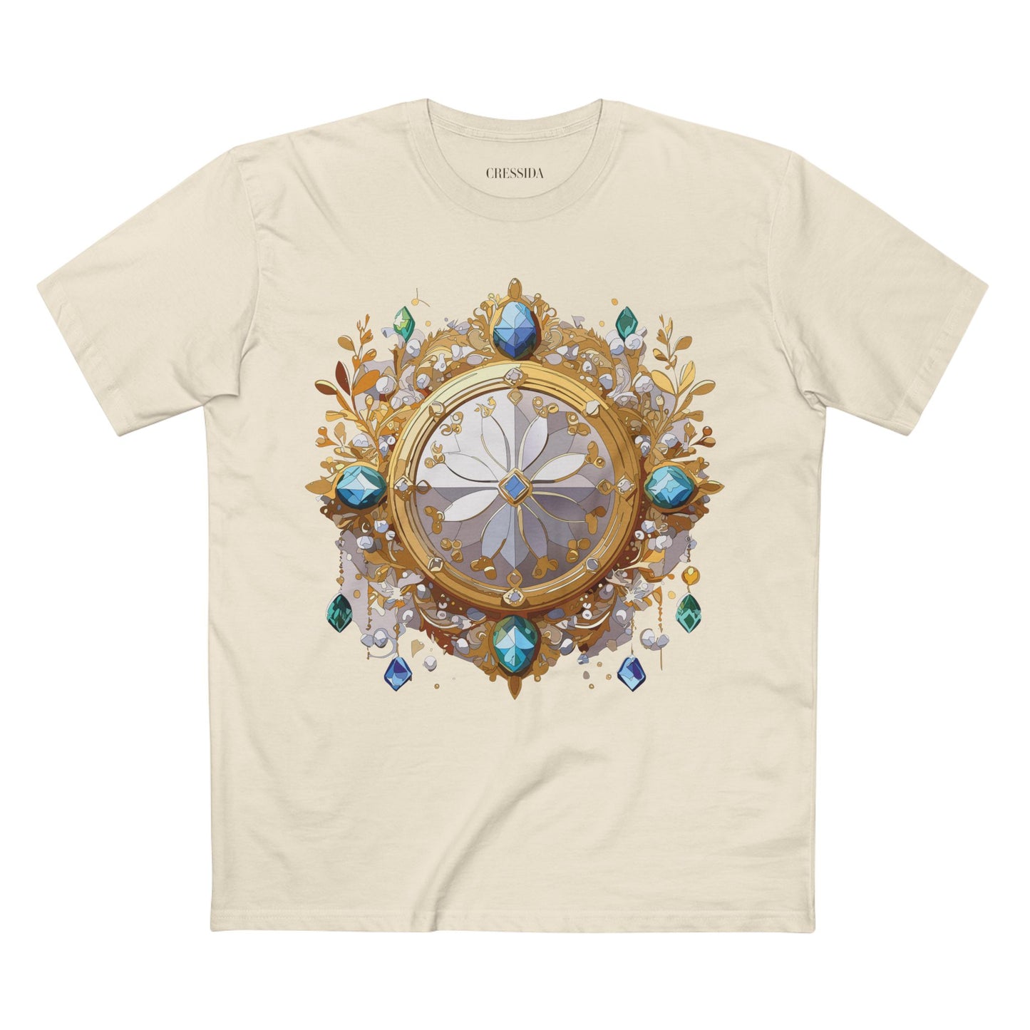 Medallion Shirt, Shirt with Medallion, Tee Shirt with Medal