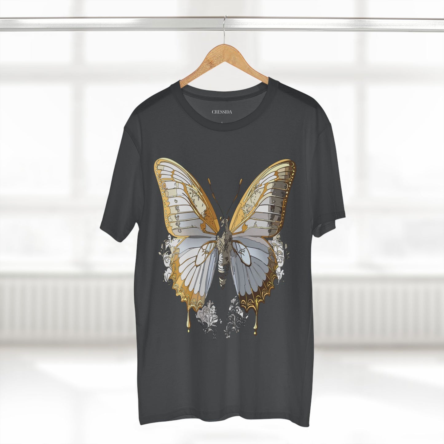 Butterfly shirt, Shirt with Butterfly, Tee Shirt with Antique Butterfly