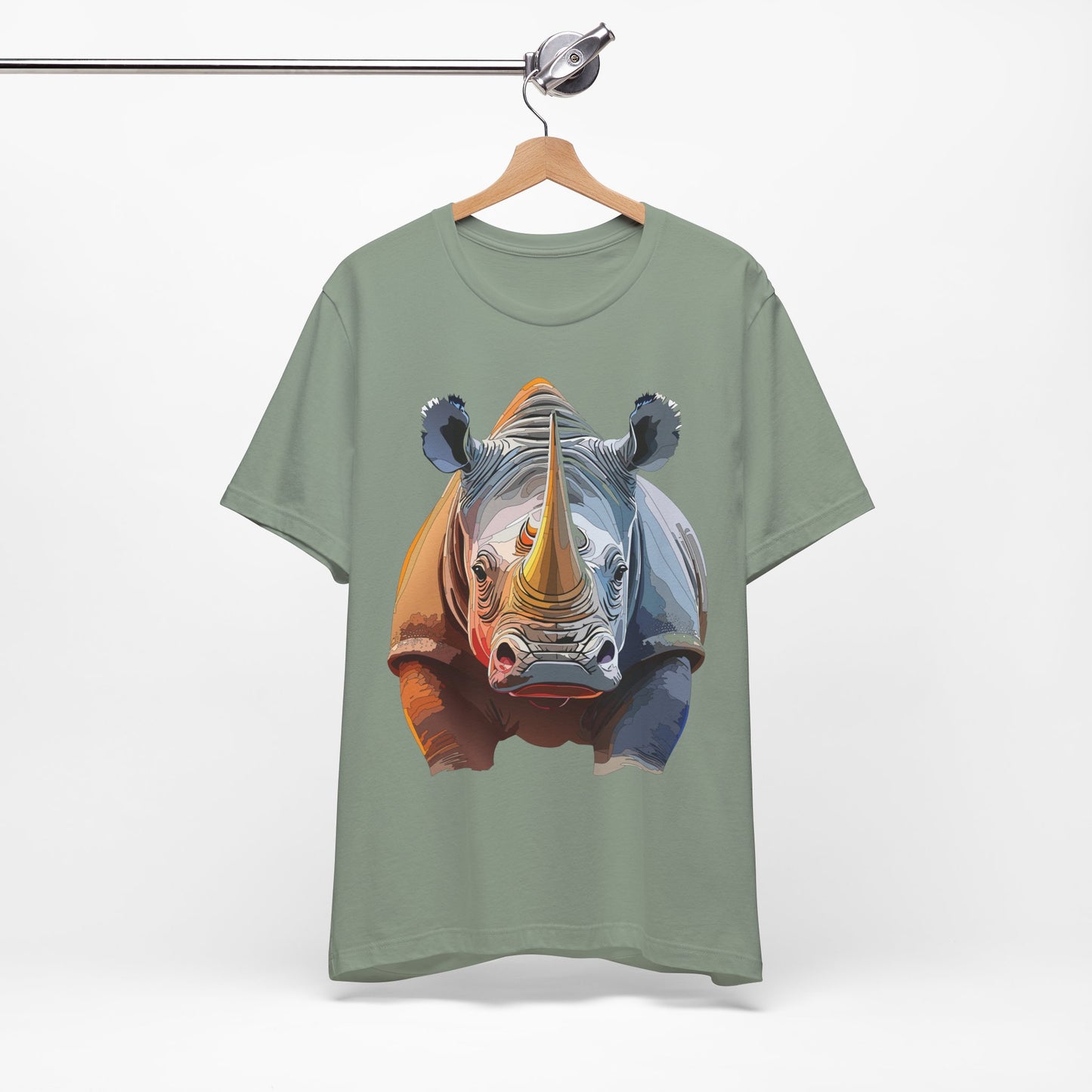Unisex Animal Shirt, Tee Shirt with Animals, Art Design Tee Shirt, Wild Animals Shirt