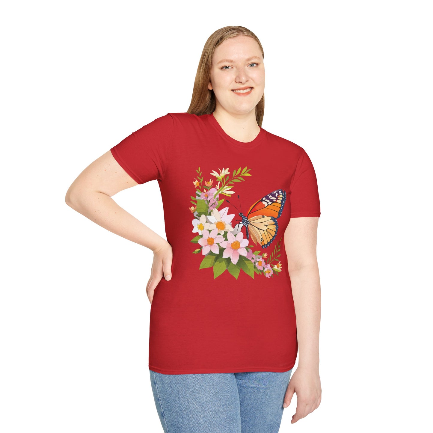 Butterfly Shirt, T Shirt with Butterfly, Monarch Shirt