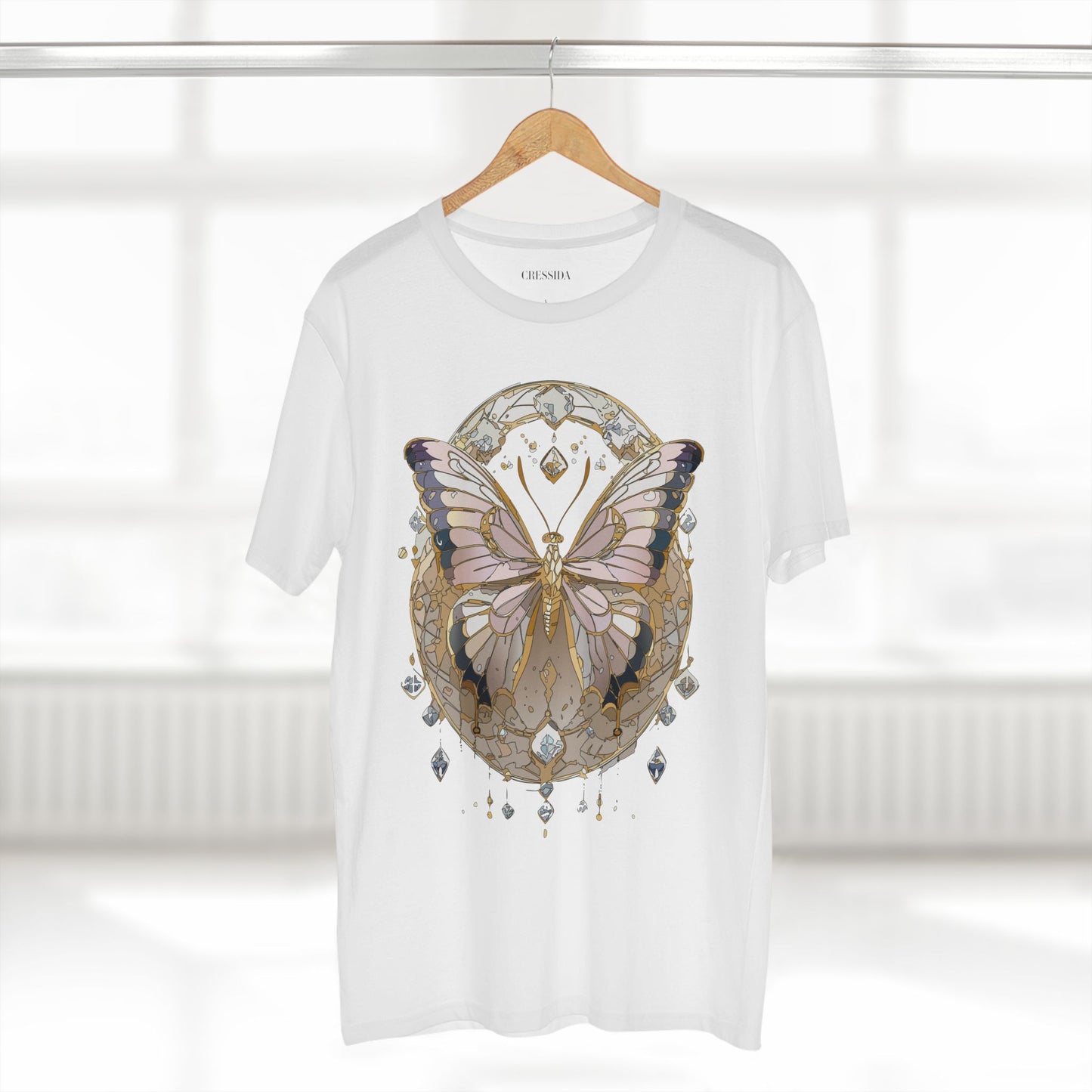 Butterfly shirt, Shirt with Butterfly, Tee Shirt with Antique Butterfly