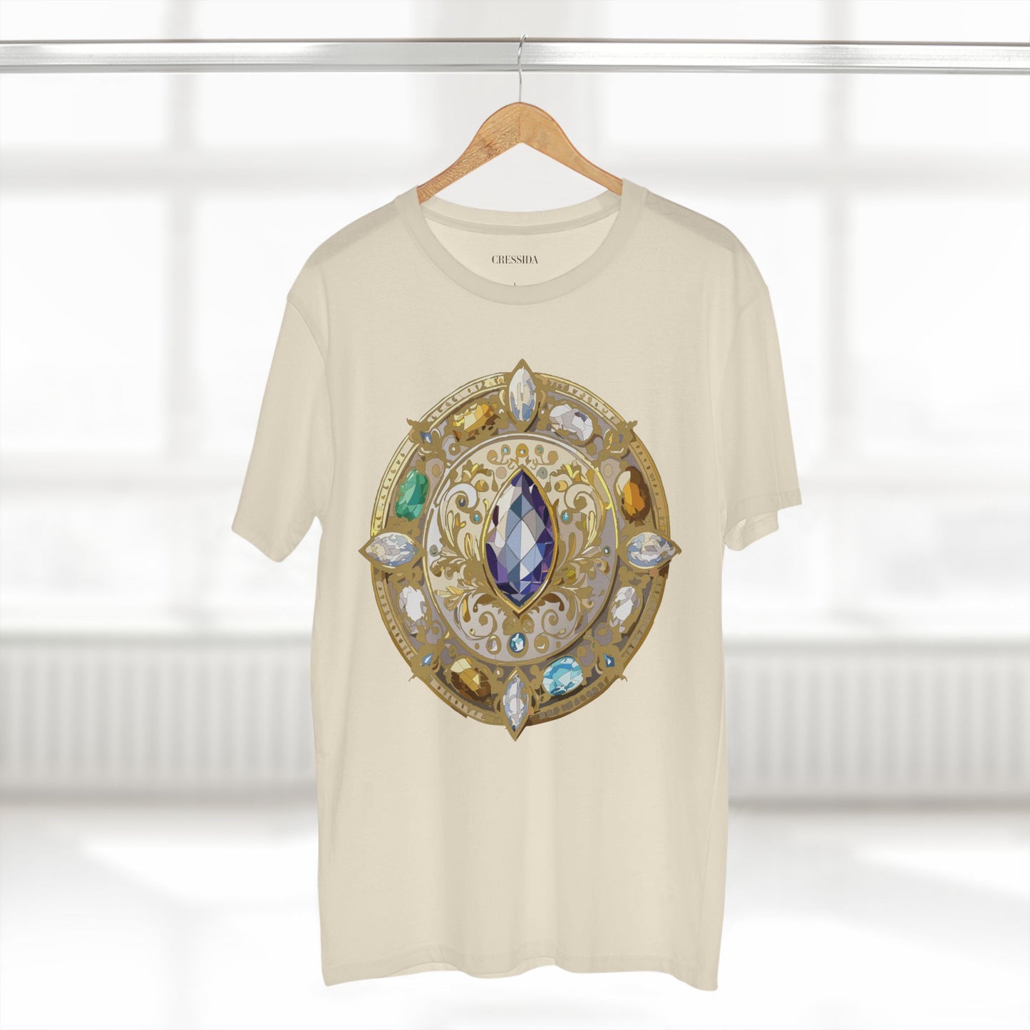 Medallion Shirt, Shirt with Medallion, Tee Shirt with Medal