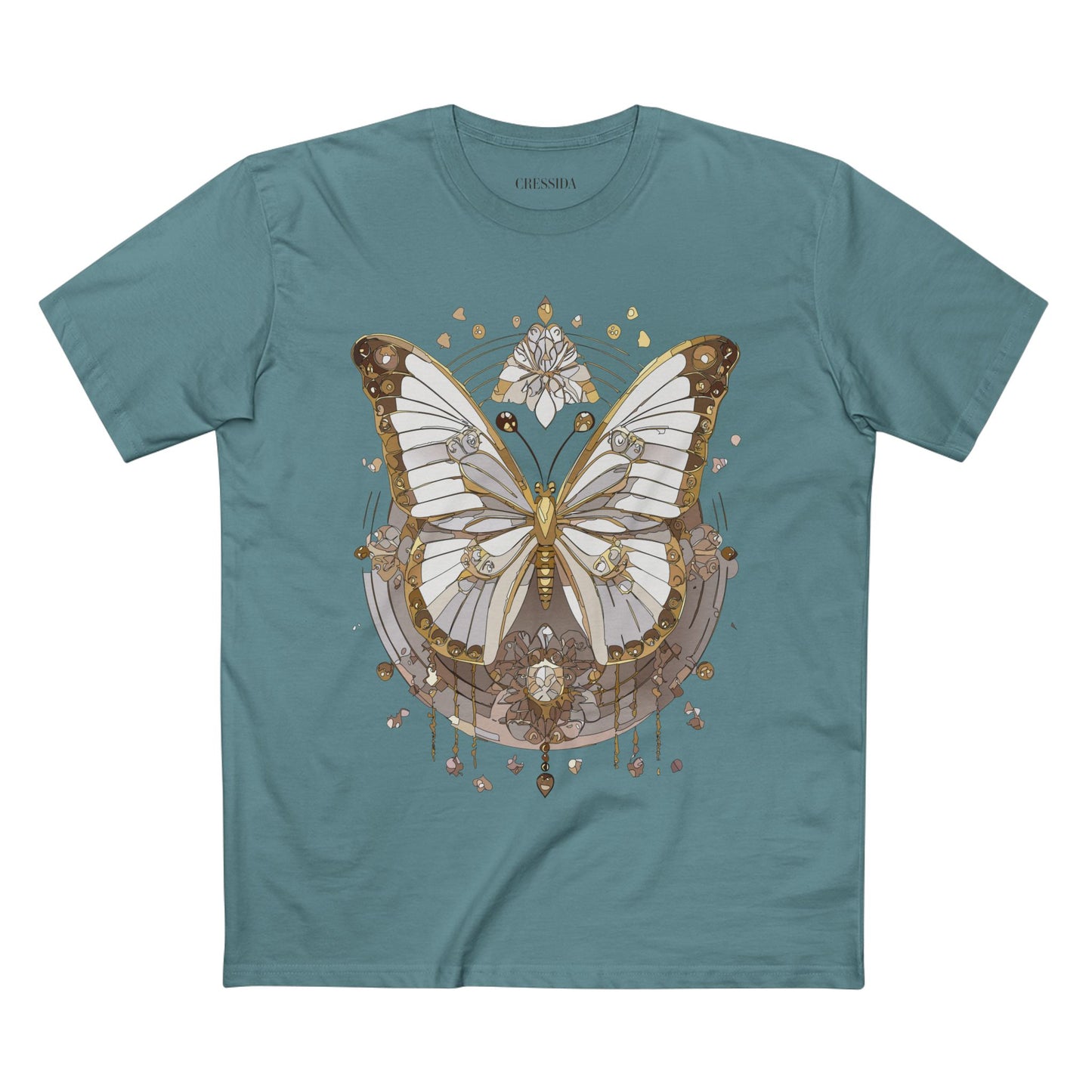 Butterfly shirt, Shirt with Butterfly, Tee Shirt with Antique Butterfly