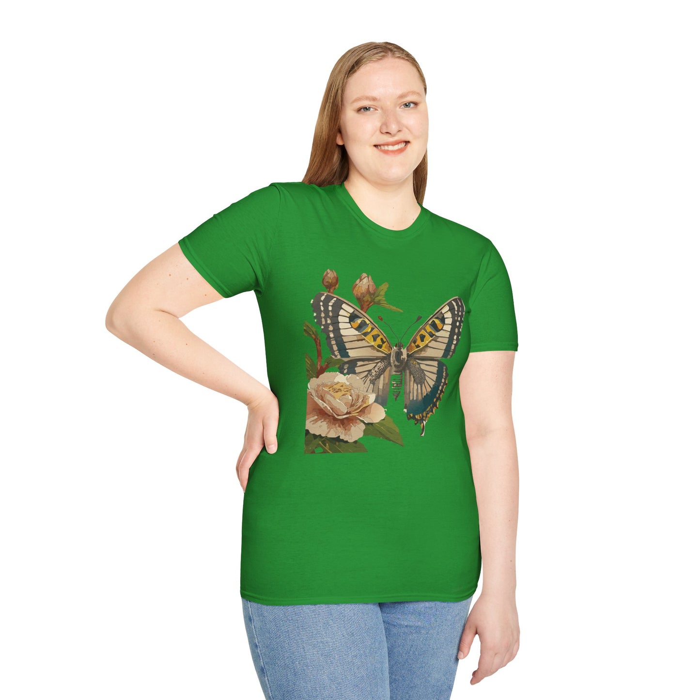 Butterfly Shirt, T Shirt with Butterfly, Monarch Shirt