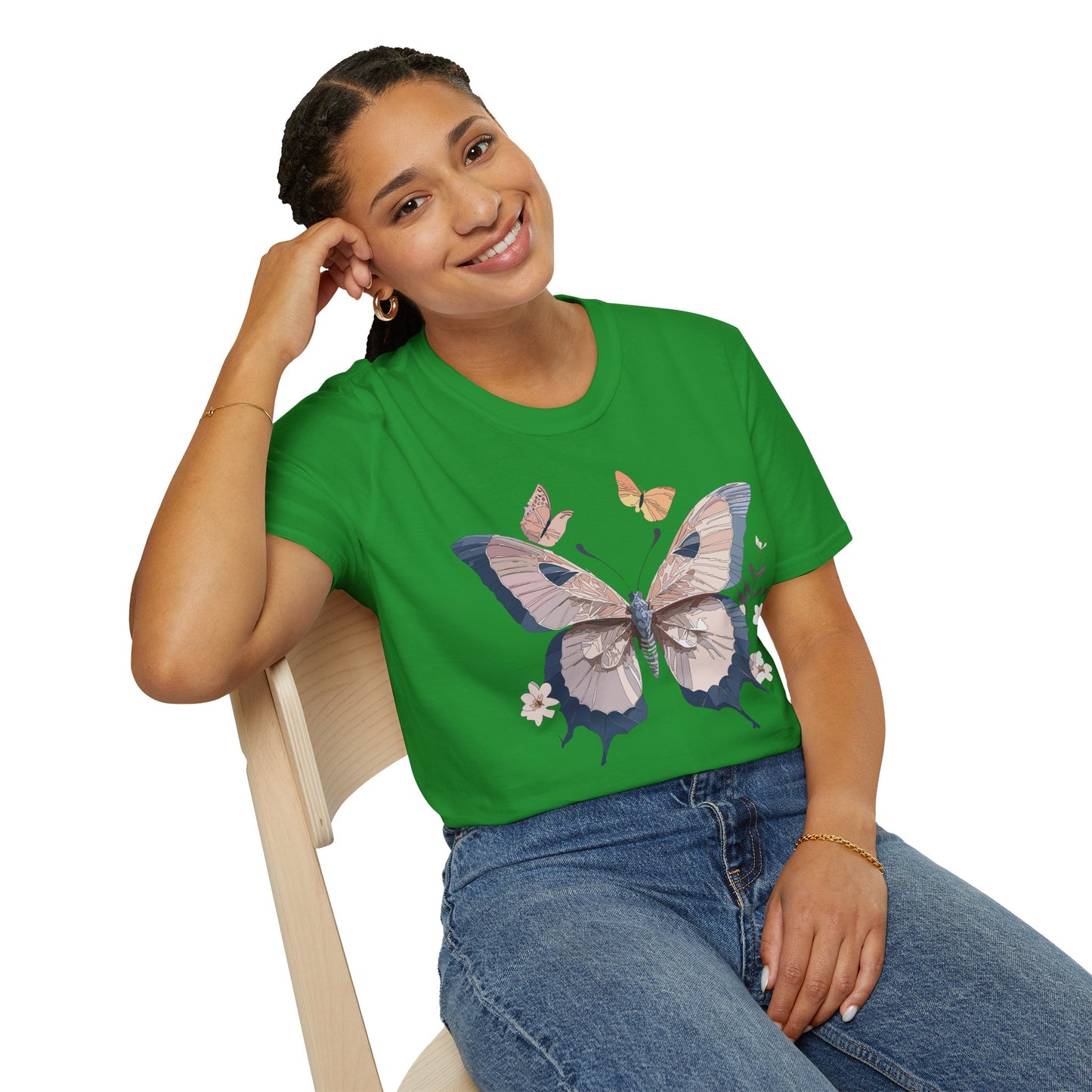 Butterfly Shirt, T Shirt with Butterfly, Monarch Shirt