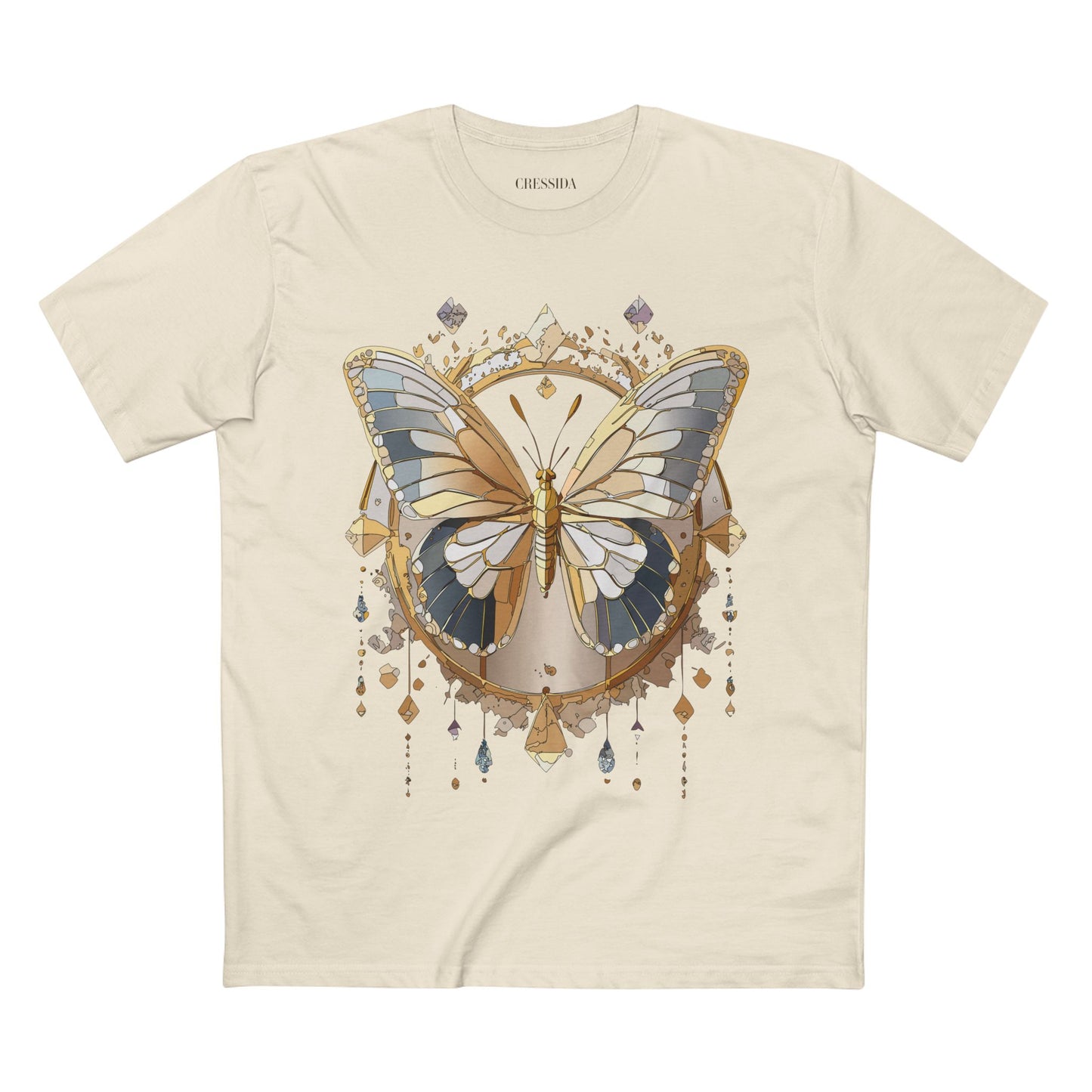 Butterfly shirt, Shirt with Butterfly, Tee Shirt with Antique Butterfly