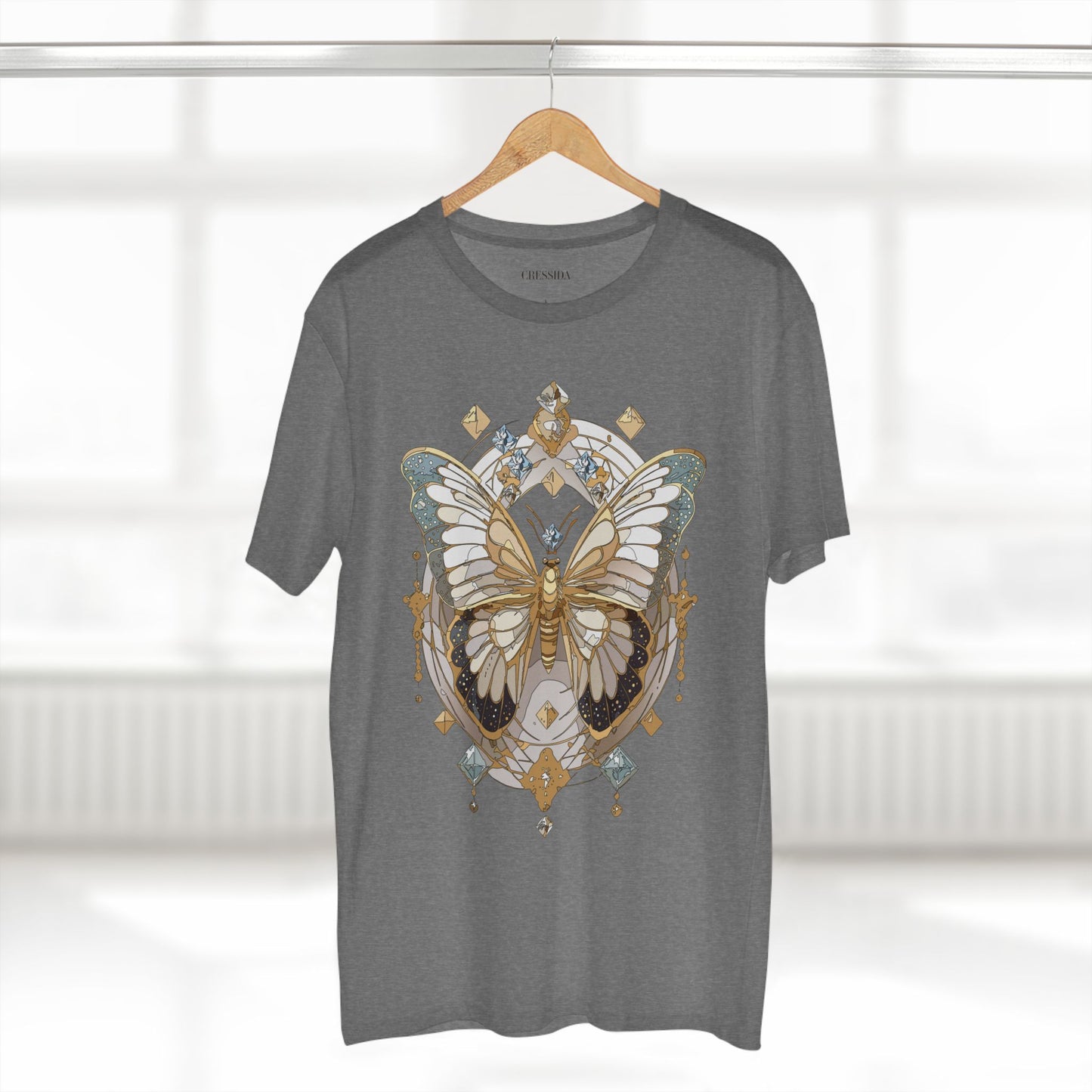 Butterfly shirt, Shirt with Butterfly, Tee Shirt with Antique Butterfly