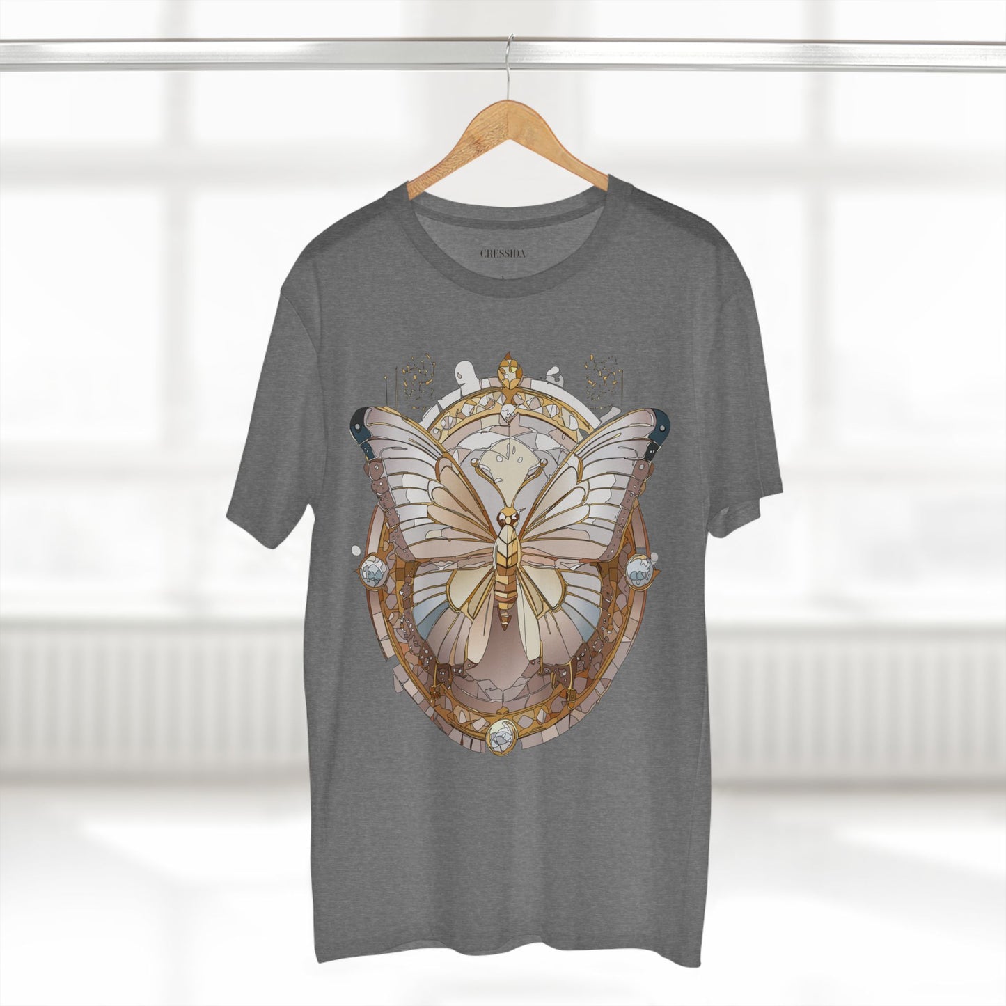 Butterfly shirt, Shirt with Butterfly, Tee Shirt with Antique Butterfly