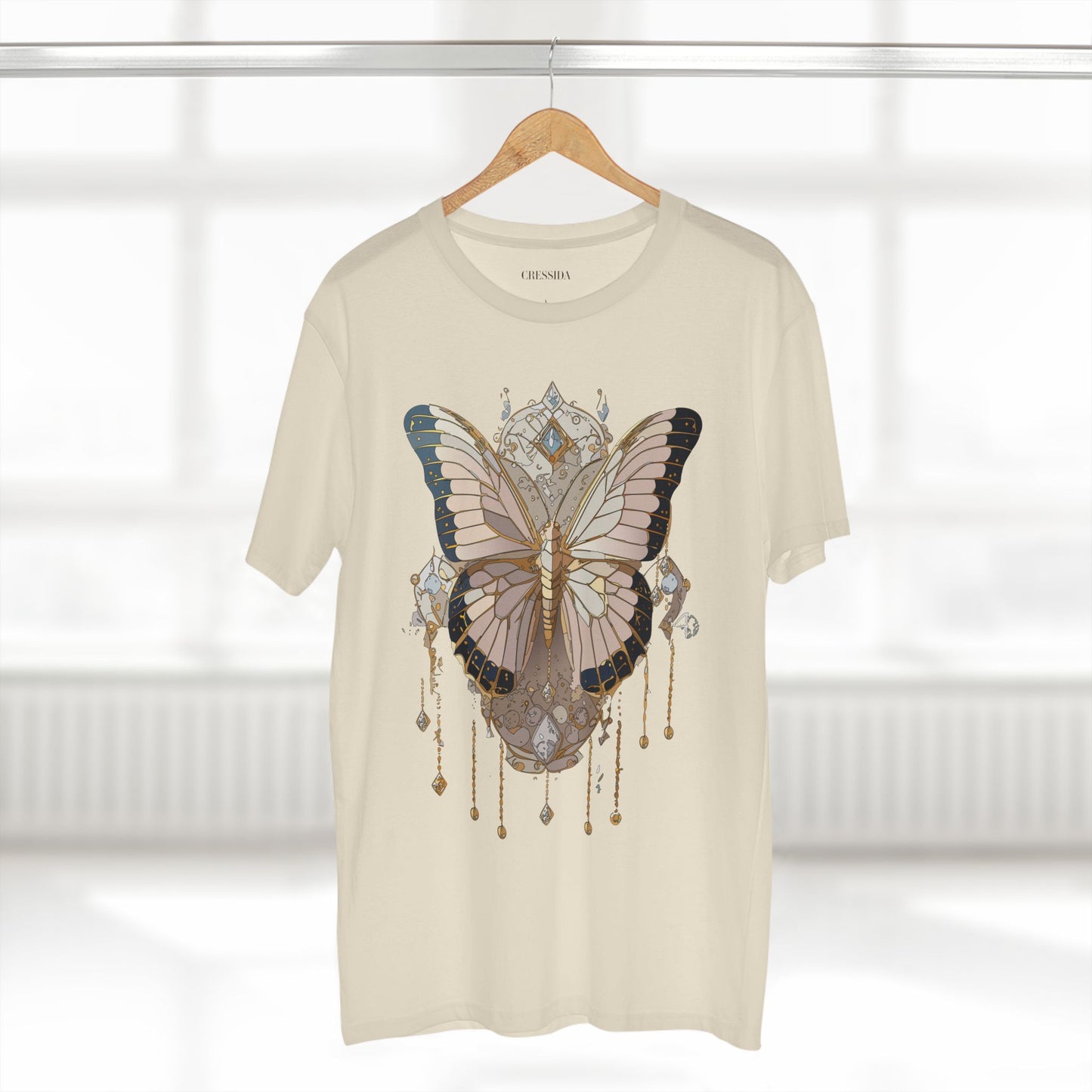 Butterfly shirt, Shirt with Butterfly, Tee Shirt with Antique Butterfly