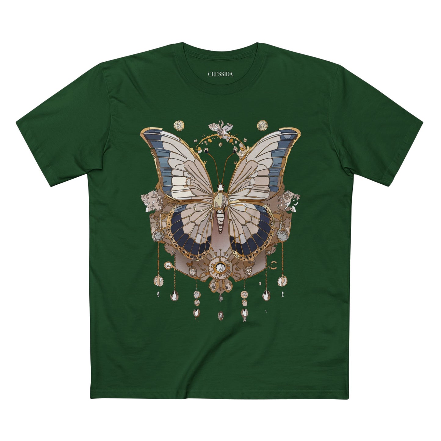 Butterfly shirt, Shirt with Butterfly, Tee Shirt with Antique Butterfly