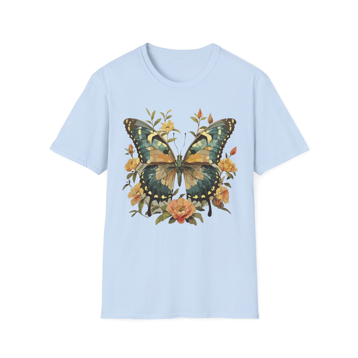 Butterfly Shirt, T Shirt with Butterfly, Monarch Shirt