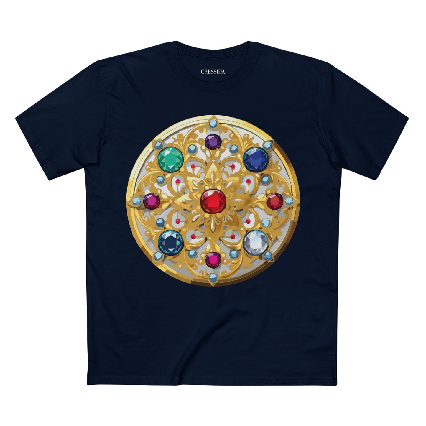 Medallion Shirt, Shirt with Medallion, Tee Shirt with Medal