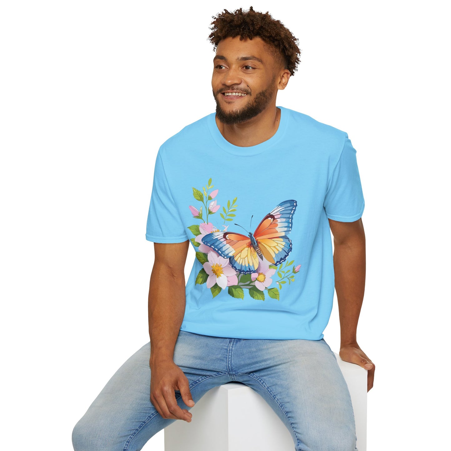 Butterfly Shirt, T Shirt with Butterfly, Monarch Shirt