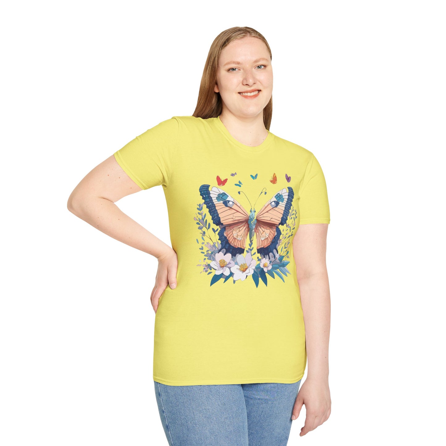 Butterfly Shirt, T Shirt with Butterfly, Monarch Shirt