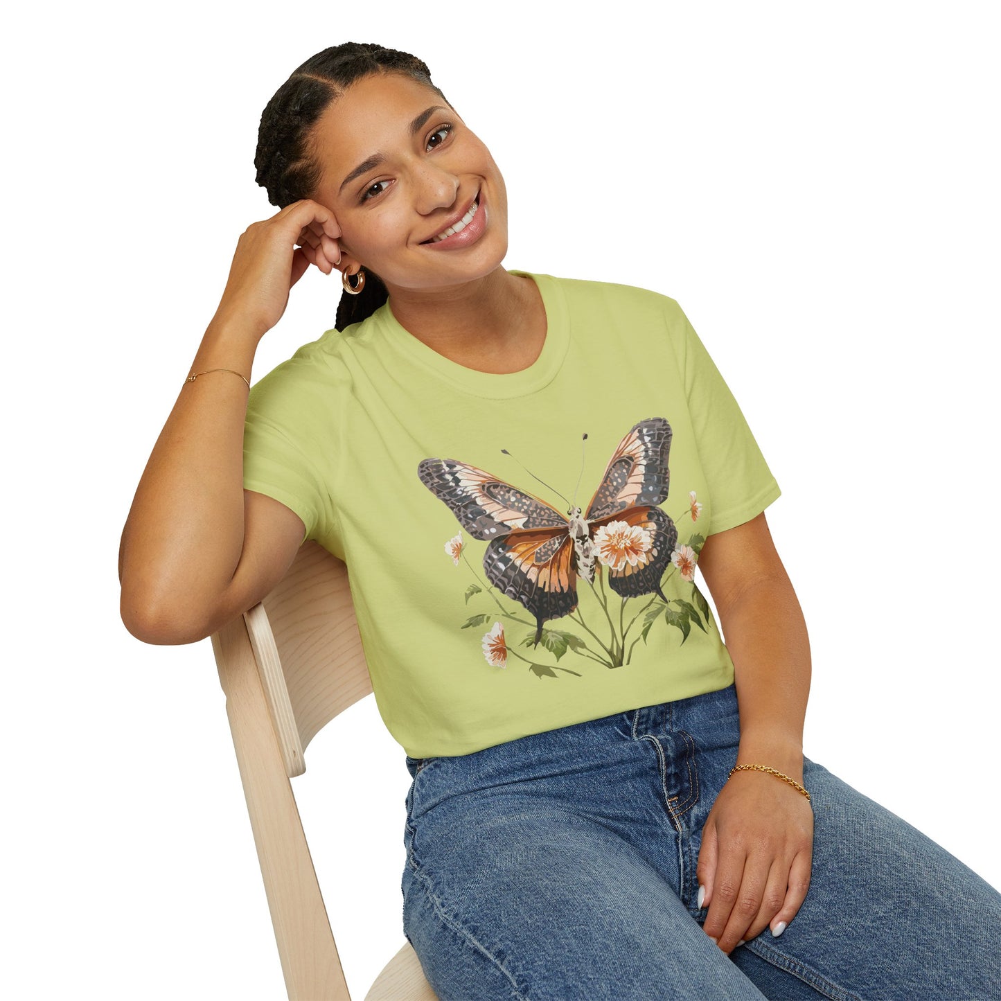 Butterfly Shirt, T Shirt with Butterfly, Monarch Shirt