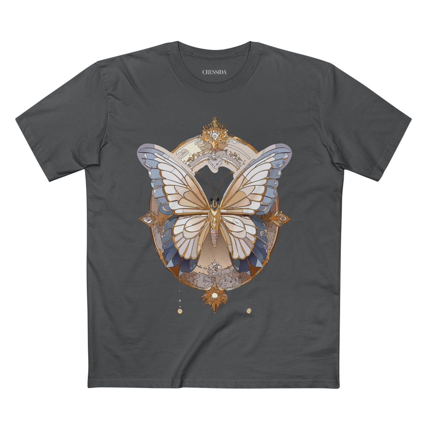 Butterfly shirt, Shirt with Butterfly, Tee Shirt with Antique Butterfly